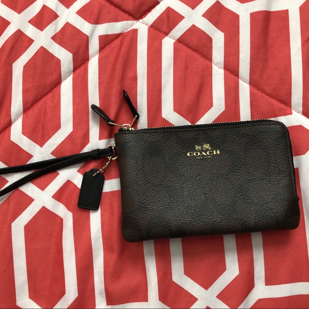 Coach Signature Wristlet